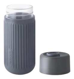 Black+Blum Reisbeker Travel Cup Glass Grijs 340 ml New