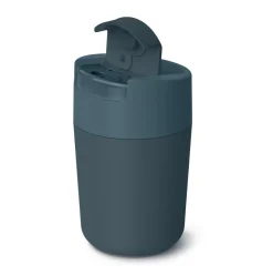 Joseph Joseph Reisbeker Sipp Met Flip top Dop 340 ml Blauw Outlet
