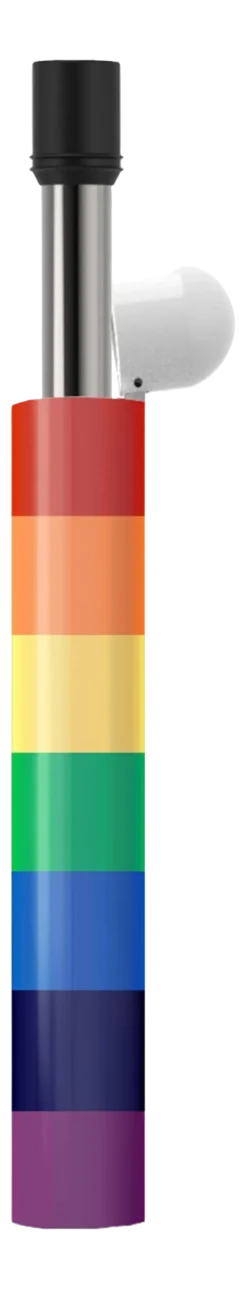 Rietje Lund London Skittle Luxe Uitschuifbaar Rainbow