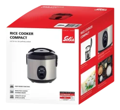 Rijstkoker Solis Compact Zilver