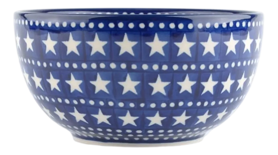 Rijstkom Bunzlau Castle Blue Stars (600 ml)