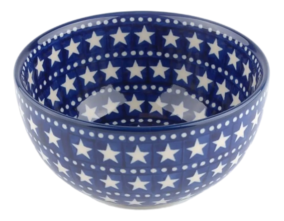Rijstkom Bunzlau Castle Blue Stars (600 ml)