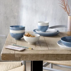 Denby Rijstkom Studio Blue Mixed 480 ml (Set van 4) Sale