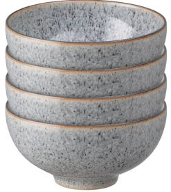 Rijstkom Denby Studio Grey 480 ml (Set van 4)