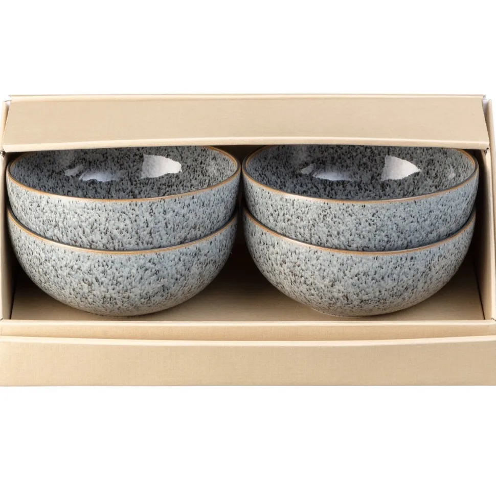 Rijstkom Denby Studio Grey 480 ml (Set van 4)