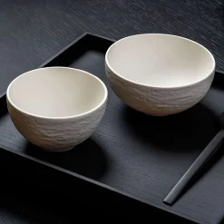 Rijstkom Villeroy & Boch Manufacture Rock Wit (4-delig)