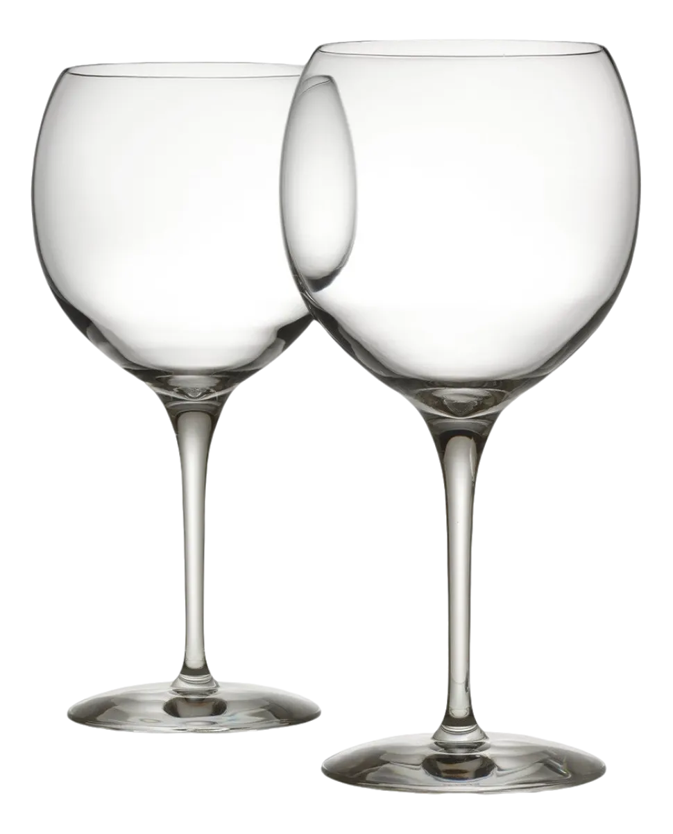 Rode Wijnglas Alessi Mami XL 200 ml (Set van 4)
