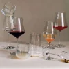 Georg Jensen Rode Wijnglas Bernadotte Crystaline 540 ml (Set van 6) New
