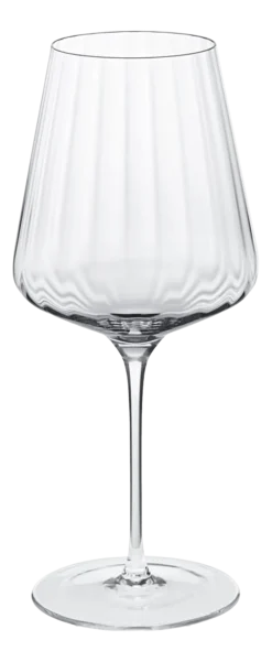 Georg Jensen Rode Wijnglas Bernadotte Crystaline 540 ml (Set van 6) New
