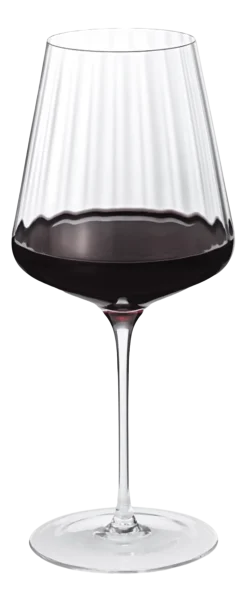 Georg Jensen Rode Wijnglas Bernadotte Crystaline 540 ml (Set van 6) New