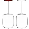 Rode Wijnglas L.S.A. Borough 660 ml (4-Delig)
