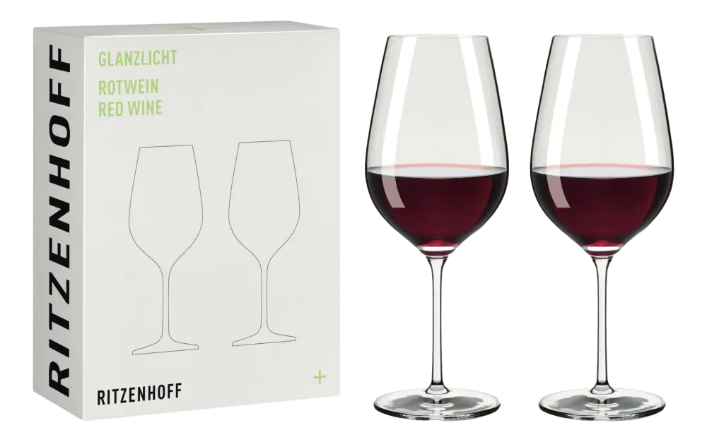 Ritzenhoff Rode Wijnglas Glanzlicht 609 ml (Set van 2) Best