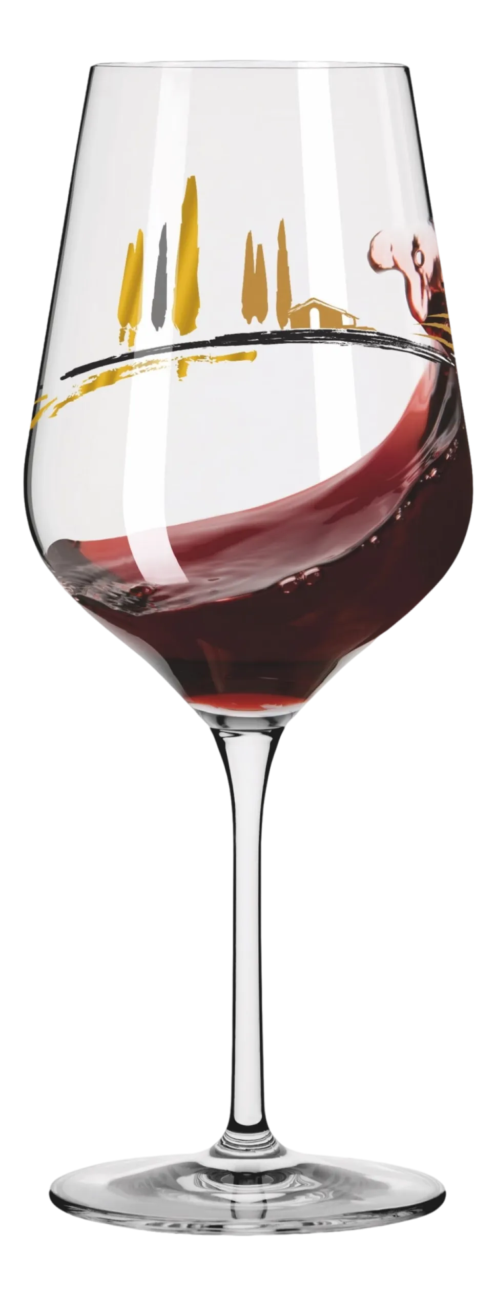 Rode Wijnglas Ritzenhoff Herzkristall #11 570 ml