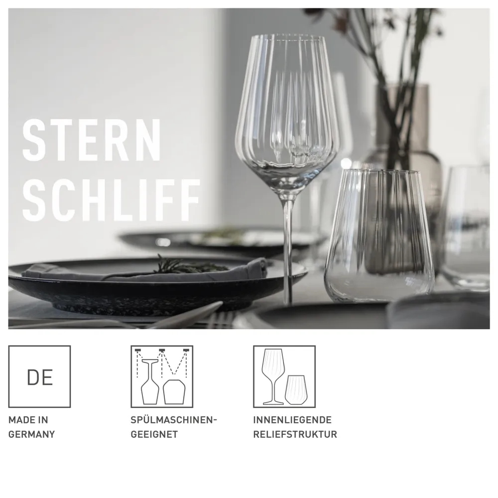 Ritzenhoff Rode Wijnglas Sternschliff #3 570 ml (Set van 2) Discount