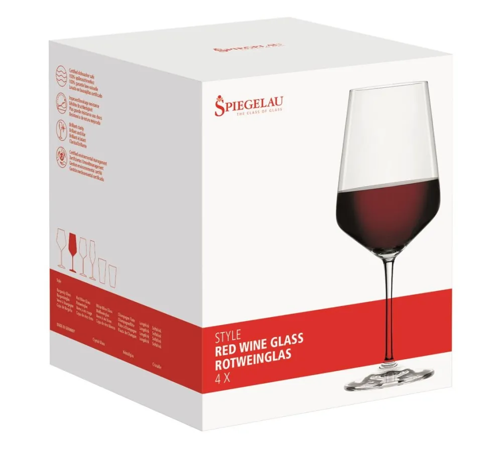 Spiegelau Rode Wijnglas Style 630 ml (4-delig) Hot