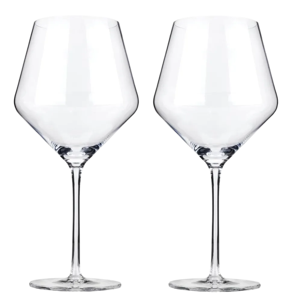 Rode Wijnglas Viski Angled Crystal 621 ml (Set van 2)