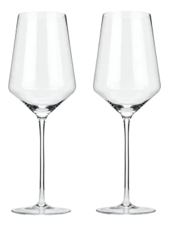 Viski Rode Wijnglas Angled Crystal 473 ml (Set van 2) Outlet