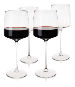 Viski Rode Wijnglas Reserve Julien 650 ml (Set van 4) New