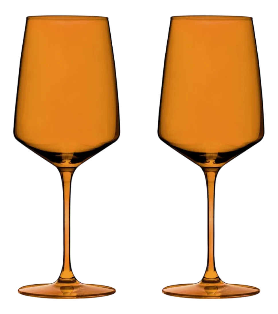 Rode Wijnglas Viski Reserve Nouveau Amber 650 ml (Set van 2)