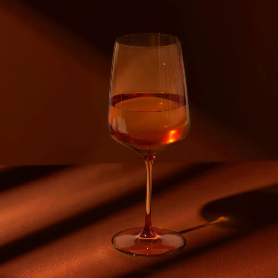 Rode Wijnglas Viski Reserve Nouveau Amber 650 ml (Set van 2)