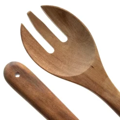 Saladebestek Leonardo Matera Hout (2-Delig)