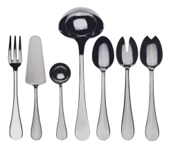 Saladebestek Mepra Brescia Zilver (7-delig)