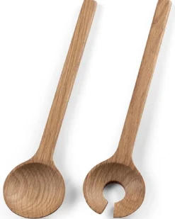 Saladelepels Bitz Eiken 24 cm