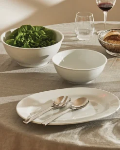 Saladeschaal Alessi PlateBowlCup White Porcelain 21 cm