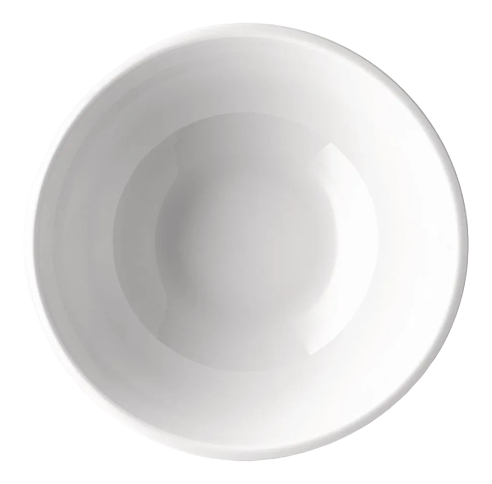 Saladeschaal Alessi PlateBowlCup White Porcelain 21 cm