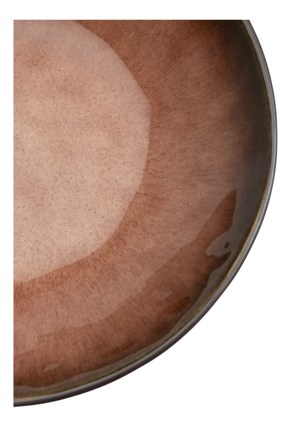 Saladeschaal Serax Pure Tableware By Pascale Naessens Black Brown 23,5 x 4,5 cm