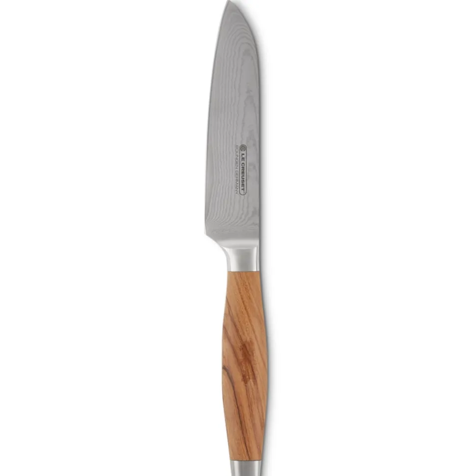 Santokumes Le Creuset Olijfhout 13 cm