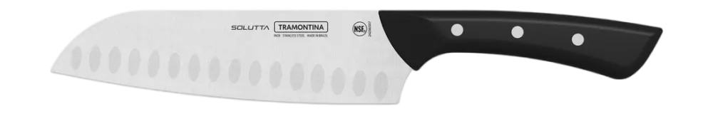 Tramontina Santokumes Solutta Zwart 15 cm New
