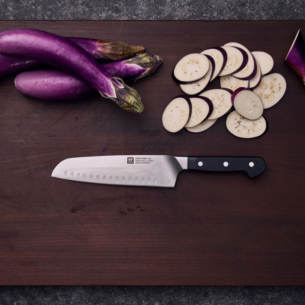 Santokumes Zwilling Pro Met Kuiltjes 18 cm