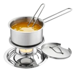 Saus- En Boterwarmerset Gefu Caloric Zilver (6-Delig)