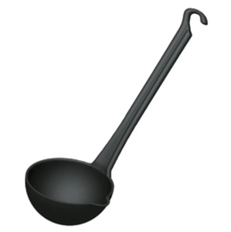 Sauslepel Paderno Series 12900 Pa+plus Black 6,5 cm