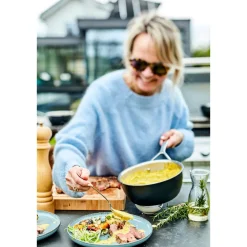 Demeyere Sauspan Black 5 Conisch Met Deksel 20 cm Online