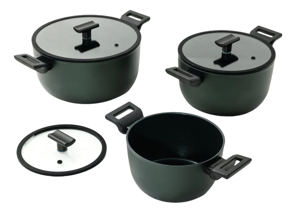 Sauspan Sambonet Titan Pro Green Double Induction 2 Handles 24 cm