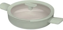 Sauteerpan BergHOFF Leo Recycled Balance met Deksel en 2 korte Grepen Antikleef 26 cm Sage