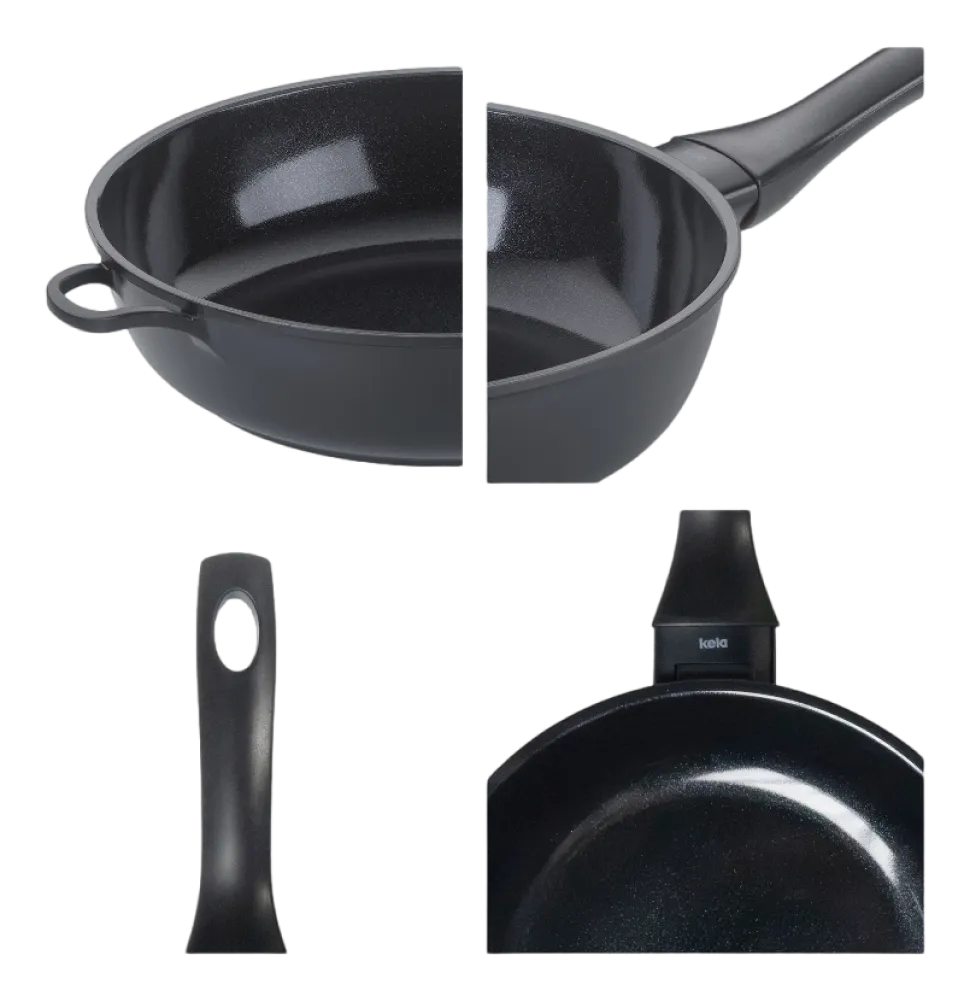 Sauteerpan Kela Atura Zwart 24 cm