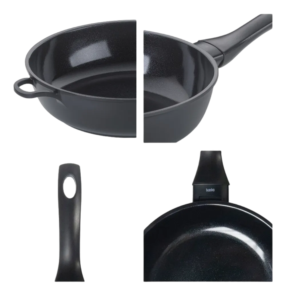 Kela Sauteerpan Atura Zwart 28 cm Best