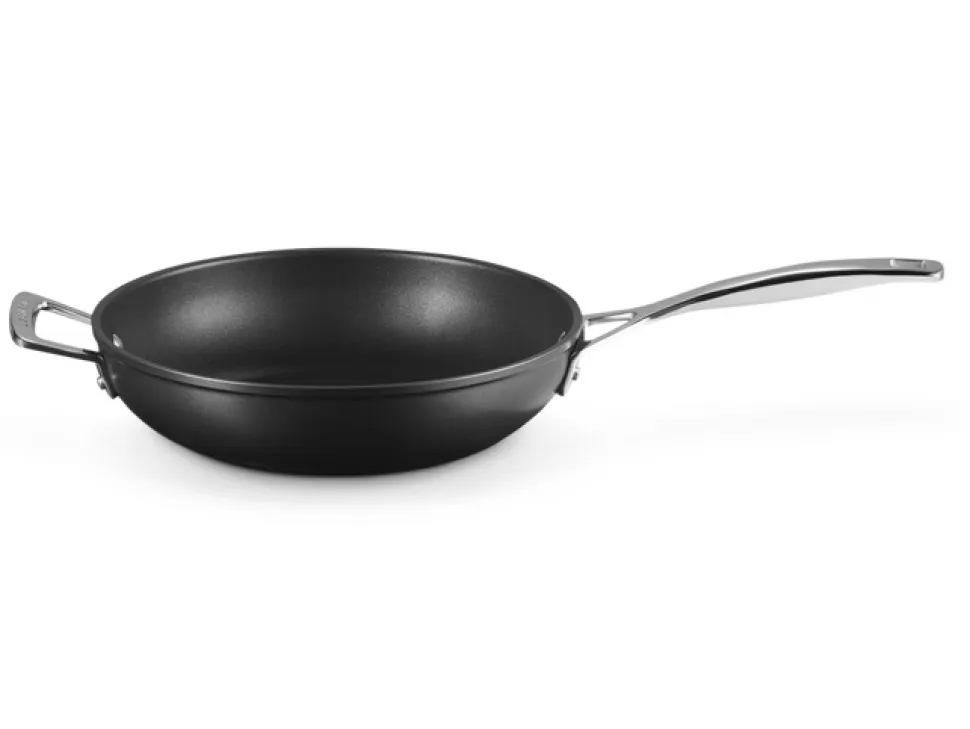 Sauteerpan Le Creuset Les Forgées Mat Zwart 26 cm