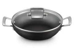 Sauteerpan Le Creuset Les Forgees Sauteerpan met deksel 30 cm