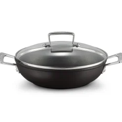 Sauteerpan Le Creuset TNS Provençaals Mat Zwart met Deksel 26 cm