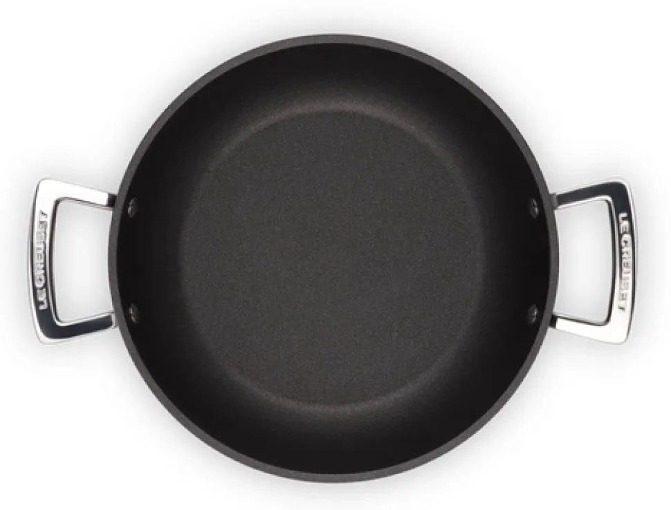 Sauteerpan Le Creuset TNS Provençaals Mat Zwart met Deksel 24 cm