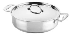 Mepra Sauteerpan Glamour Stone Zilver 32 cm