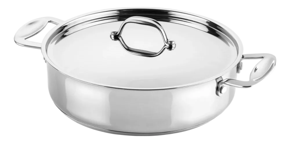 Mepra Sauteerpan Glamour Stone Zilver 32 cm