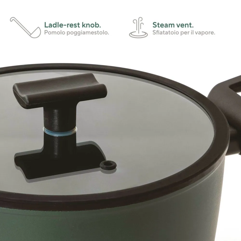 Sambonet Sauteerpan Titan Pro Green Double Induction 2 Handles 28 cm Best