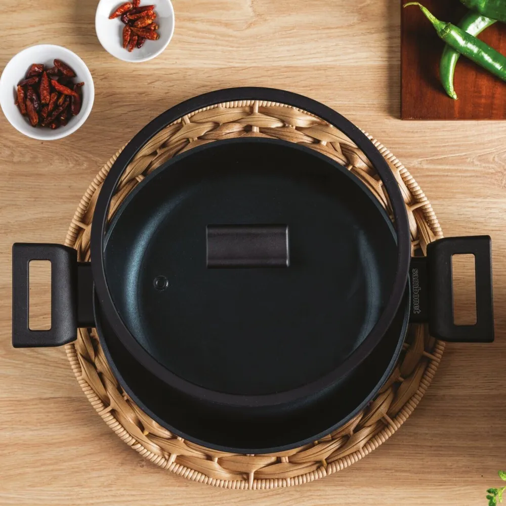 Sambonet Sauteerpan Titan Pro Green Double Induction 2 Handles 28 cm Best