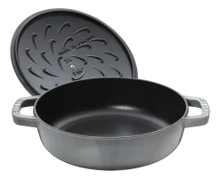 Sauteerpan Staub Chistera Grafietgrijs 24 cm