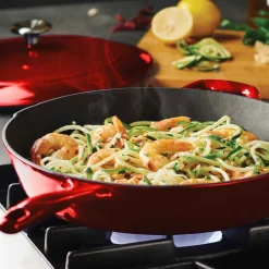 Sauteerpan Tramontina Bestow Met Deksel Red 30 cm